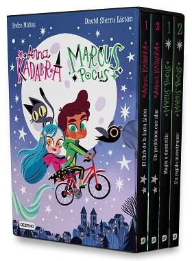 ESTUCHE ANNA KADABRA Y MARCUS POCUS | 9788408278818 | MAÑAS, PEDRO/SIERRA LISTÓN, DAVID | Llibreria L'Illa - Llibreria Online de Mollet - Comprar llibres online
