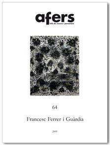 AFERS 64 | 9788492542185 | RIBA, JORDI