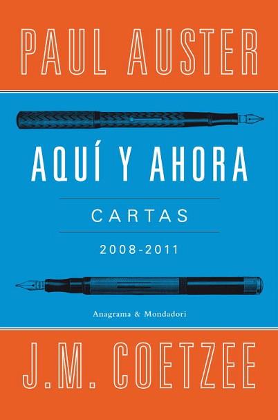 AQUÍ Y AHORA | 9788439726326 | AUSTER, PAUL / COETZEE, J. M. | Llibreria L'Illa - Llibreria Online de Mollet - Comprar llibres online