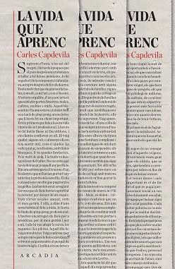 VIDA QUE APRENC, LA | 9788494616365 | CAPDEVILA PLANDIURA, CARLES | Llibreria L'Illa - Llibreria Online de Mollet - Comprar llibres online