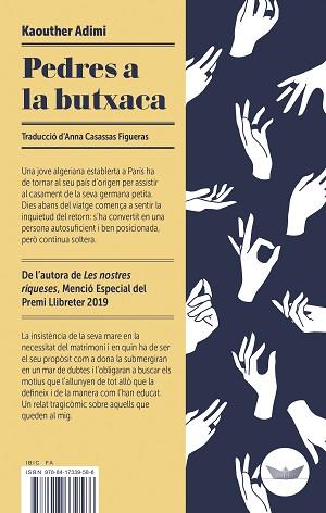 PEDRES A LA BUTXACA | 9788417339586 | ADIMI, KAOUTHER | Llibreria L'Illa - Llibreria Online de Mollet - Comprar llibres online