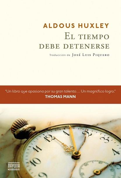 TIEMPO DEBE DETENERSE, EL | 9788416259236 | HUXLEY, ALDOUS