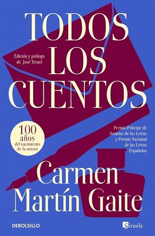 TODOS LOS CUENTOS | 9788466381826 | MARTÍN GAITE, CARMEN | Llibreria L'Illa - Llibreria Online de Mollet - Comprar llibres online