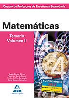 MATEMATICAS TEMARIO 2 | 9788466579308 | GARCIA LUCAS, ISABEL/GOMEZ GOMEZ, JESUS/NAVARRO CAMACHO, JORGE/GARCIA GOMEZ, FULGENCIO/PINA CORONADO