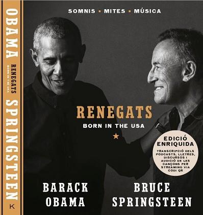 RENEGATS | 9788418404139 | SPRINGSTEEN, BRUCE / BARACK OBAMA