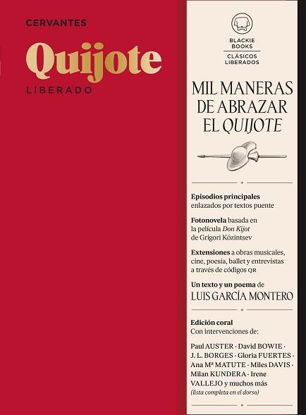 QUIJOTE LIBERADO | 9788419654328 | DE CERVANTES, MIGUEL | Llibreria L'Illa - Llibreria Online de Mollet - Comprar llibres online