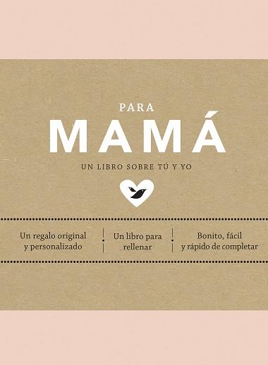 PARA MAMÁ | 9788401025044 | VAN VLIET, ELMA | Llibreria L'Illa - Llibreria Online de Mollet - Comprar llibres online