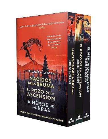 ESTUCHE TRILOGÍA MISTBORN (NACIDOS DE LA BRUMA | EL POZO DE LA ASCENSIÓN | EL HÉ | 9788419260239 | SANDERSON, BRANDON | Llibreria L'Illa - Llibreria Online de Mollet - Comprar llibres online