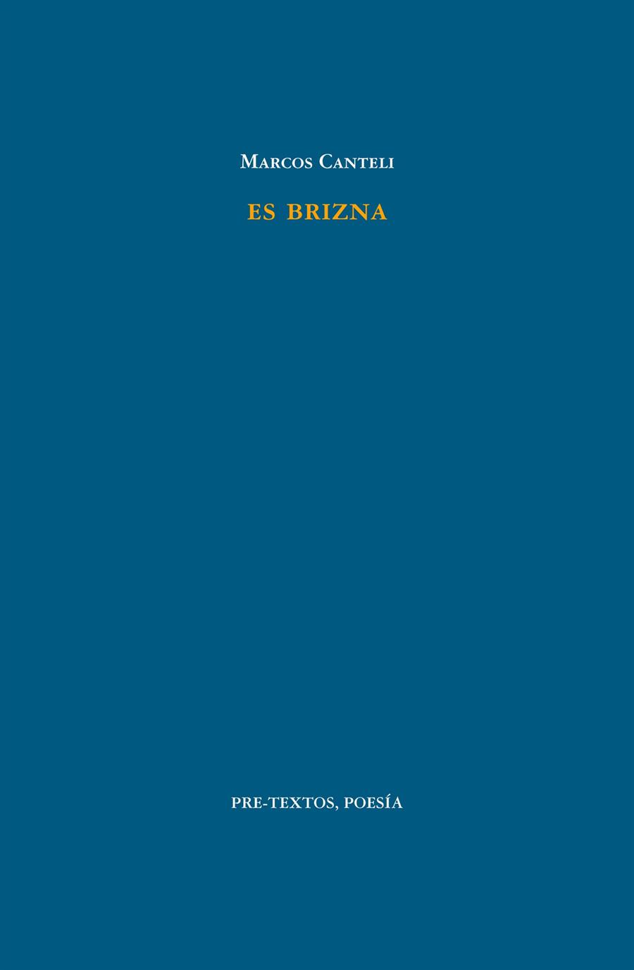 ES BRIZNA | 9788415297420 | CANTELI VIGÓN, MARCOS | Llibreria L'Illa - Llibreria Online de Mollet - Comprar llibres online
