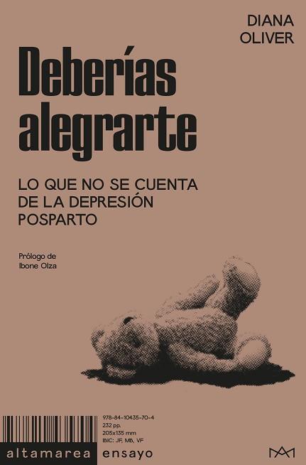 DEBERÍAS ALEGRARTE | 9788410435704 | OLIVER, DIANA | Llibreria L'Illa - Llibreria Online de Mollet - Comprar llibres online