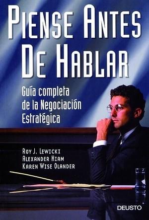PIENSE ANTES DE HABLAR | 9788423420605 | VV.AA. | Llibreria L'Illa - Llibreria Online de Mollet - Comprar llibres online