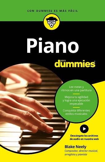 PIANO PARA DUMMIES | 9788432903946 | NEELY, BLAKE | Llibreria L'Illa - Llibreria Online de Mollet - Comprar llibres online