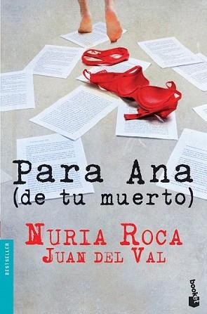 PARA ANA (DE TU MUERTO) | 9788467006971 | ROCA, NURIA | Llibreria L'Illa - Llibreria Online de Mollet - Comprar llibres online