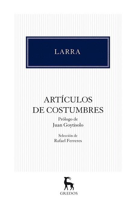 ARTICULOS DE COSTUMBRES | 9788424936358 | DE LARRA , MARIANO JOSE