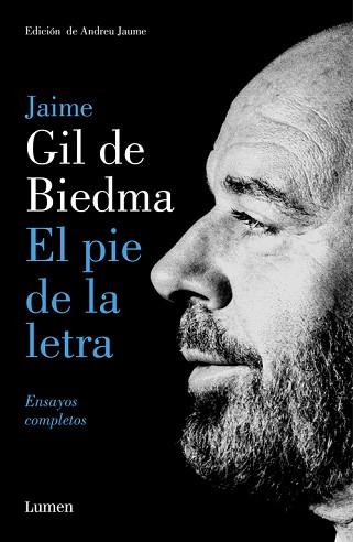 PIE DE LA LETRA, EL | 9788426404640 | GIL DE BIEDMA, JAIME | Llibreria L'Illa - Llibreria Online de Mollet - Comprar llibres online