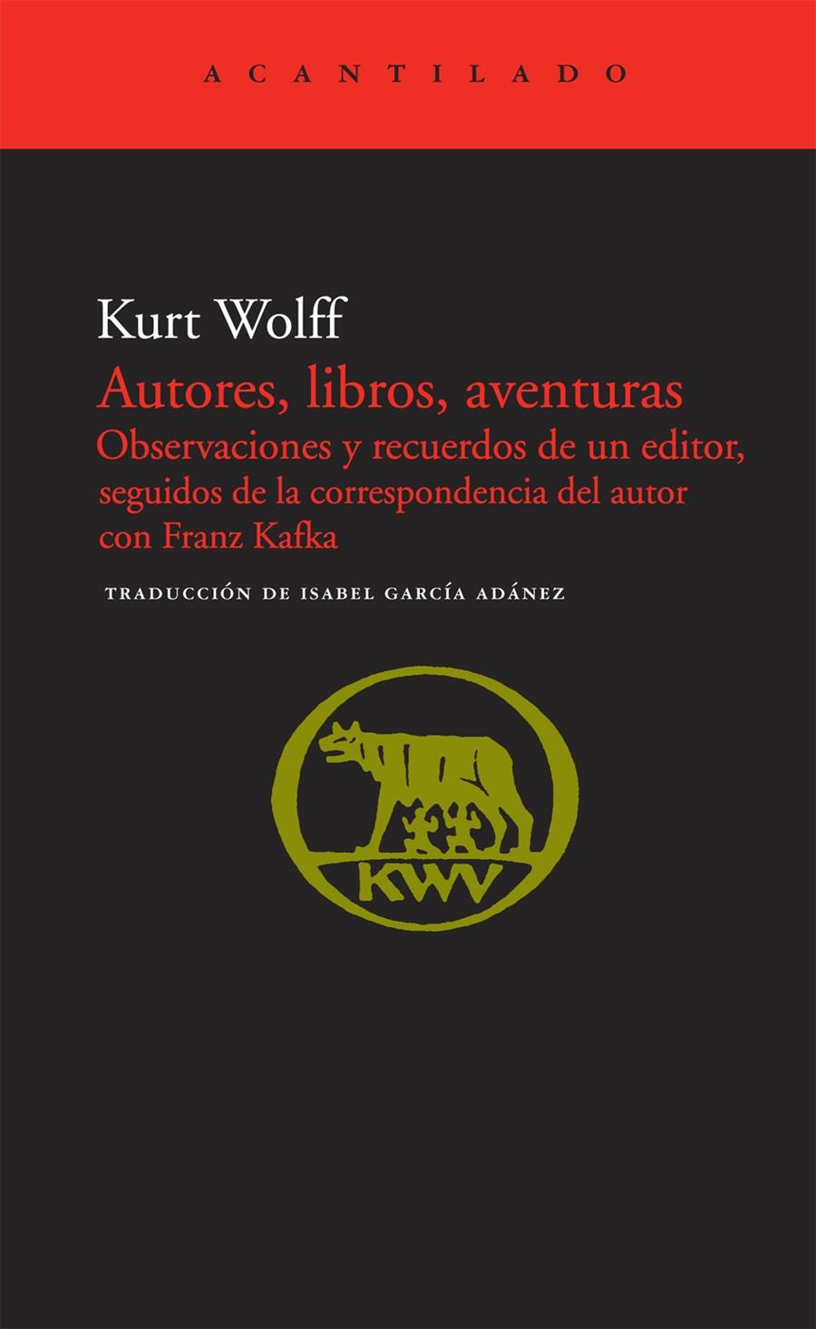 AUTORES LIBROS AVENTURAS | 9788492649365 | WOLFF, KURT