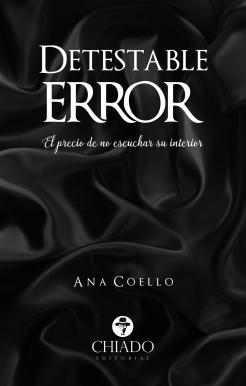 DETESTABLE ERROR | 9789895165414 | COELLO, ANA | Llibreria L'Illa - Llibreria Online de Mollet - Comprar llibres online