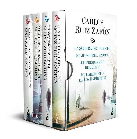ESTUCHE TETRALOGÍA LA SOMBRA DEL VIENTO | 9788408235309 | RUIZ ZAFÓN, CARLOS | Llibreria L'Illa - Llibreria Online de Mollet - Comprar llibres online