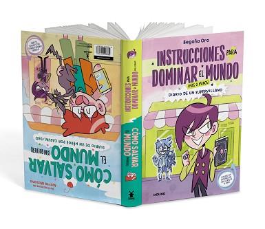 INSTRUCCIONES PARA DOMINAR EL MUNDO (MÁS O MENOS)/CÓMO SALVAR EL MUNDO (SIN QUER | 9788427223837 | ORO, BEGOÑA | Llibreria L'Illa - Llibreria Online de Mollet - Comprar llibres online