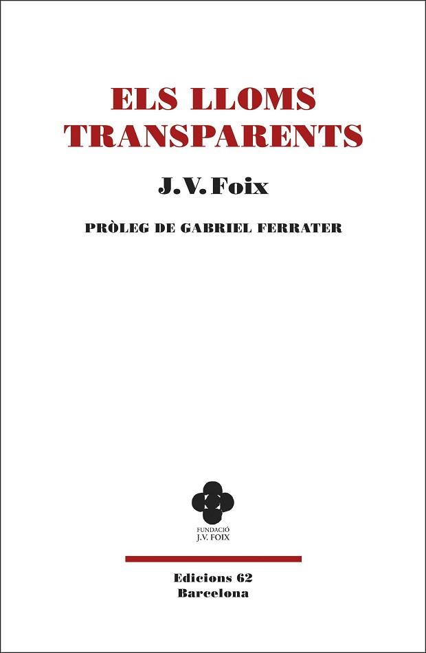 LLOMS TRANSPARENTS, ELS | 9788429777383 | FOIX I MAS, J. V.