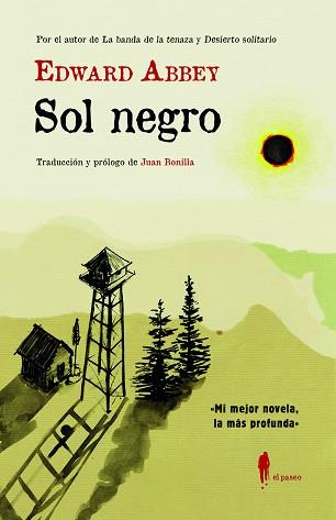 SOL NEGRO | 9788419188267 | ABBEY, EDWARD | Llibreria L'Illa - Llibreria Online de Mollet - Comprar llibres online