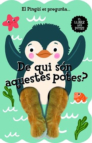 PINGÜÍ ES PREGUNTA DE QUI SÓN AQUESTES POTES? | 9788412945447 | IMAGEBOOKS, STUDIO | Llibreria L'Illa - Llibreria Online de Mollet - Comprar llibres online