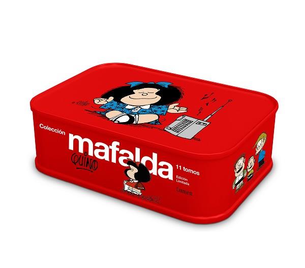 COLECCIÓN MAFALDA: 11 TOMOS EN UNA LATA, ROJA | 9788426424297 | QUINO | Llibreria L'Illa - Llibreria Online de Mollet - Comprar llibres online