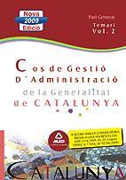 COS DE GESTIO D'ADMINISTRACIO DE LA GENERALITAT DE CATALUNYA | 9788467626537 | INSTITUTO DE GESTION GORDIOS, S.A/EDITORIAL MAD/CHUST CALERO, RAFAEL/MARIN RILLO, JOSE/ROIG CAÑADAS,