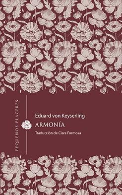 ARMONÍA | 9788412401967 | VON KEYSERLING, EDUARD