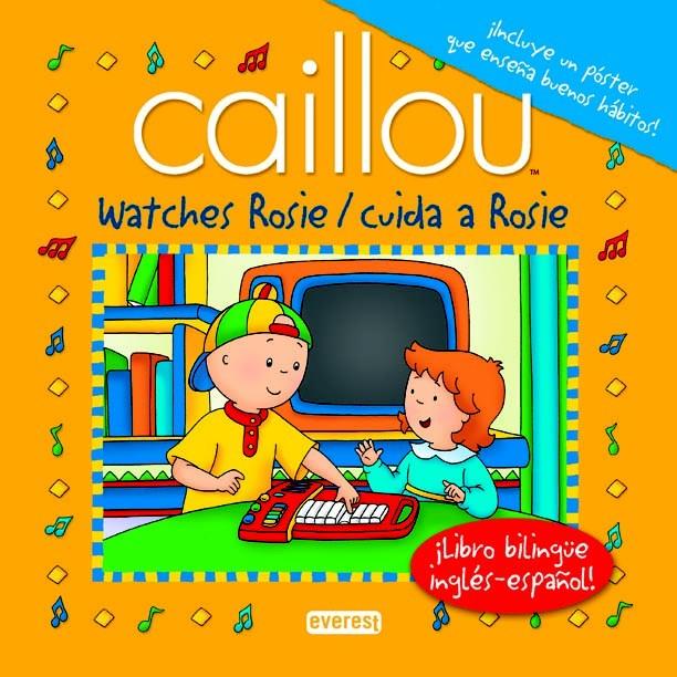 CAILLOU CUIDA A ROSIE = CAILLOU WATCHES ROSIE | 9788444142111 | CHOUETTE PUBLISHING | Llibreria L'Illa - Llibreria Online de Mollet - Comprar llibres online