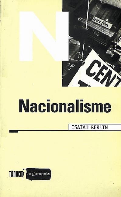NACIONALISME | 9788481311419 | BERLIN, ISAIAH | Llibreria L'Illa - Llibreria Online de Mollet - Comprar llibres online