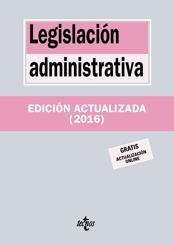 LEGISLACIÓN ADMINISTRATIVA | 9788430969999 | EDITORIAL TECNOS