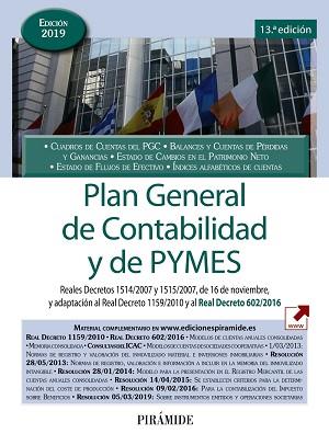 PLAN GENERAL DE CONTABILIDAD Y DE PYMES | 9788436841688 | EDICIONES PIRÁMIDE