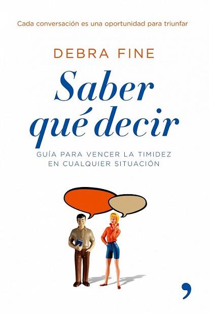 SABER QUÉ DECIR | 9788484606857 | FINE, DEBRA | Llibreria L'Illa - Llibreria Online de Mollet - Comprar llibres online