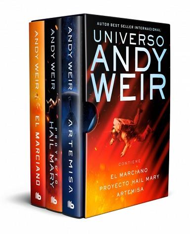 UNIVERSO ANDY WEIR (EDICIÓN ESTUCHE CON: EL MARCIANO | PROYECTO HAIL MARY | ARTE | 9791387652043 | WEIR, ANDY | Llibreria L'Illa - Llibreria Online de Mollet - Comprar llibres online