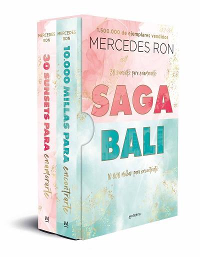 ESTUCHE SAGA BALI: 30 SUNSETS PARA ENAMORARTE | 10.000 MILLAS PARA ENCONTRARTE | 9788419848215 | RON, MERCEDES | Llibreria L'Illa - Llibreria Online de Mollet - Comprar llibres online