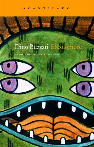 COLOMBRE, EL | 9788496834330 | BUZZATI, DINO | Llibreria L'Illa - Llibreria Online de Mollet - Comprar llibres online