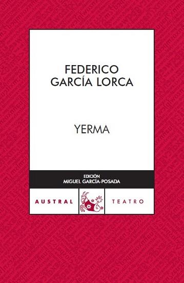 YERMA | 9788467023299 | GARCIA LORCA, FEDERICO | Llibreria L'Illa - Llibreria Online de Mollet - Comprar llibres online