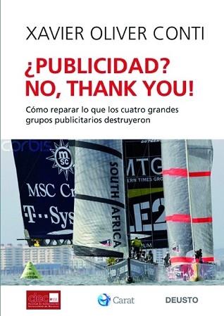 PUBLICIDAD NO THANK YOU | 9788423427246 | OLIVER CONTI, XAVIER