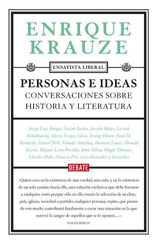 PERSONAS E IDEAS | 9788499926605 | KRAUZE, ENRIQUE | Llibreria L'Illa - Llibreria Online de Mollet - Comprar llibres online