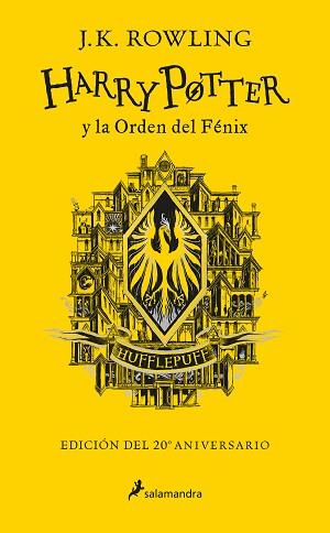 HARRY POTTER Y LA ORDEN DEL FÉNIX (EDICIÓN HUFFLEPUFF DEL 20º ANIVERSARIO) (HARR | 9788418174636 | ROWLING, J.K. | Llibreria L'Illa - Llibreria Online de Mollet - Comprar llibres online