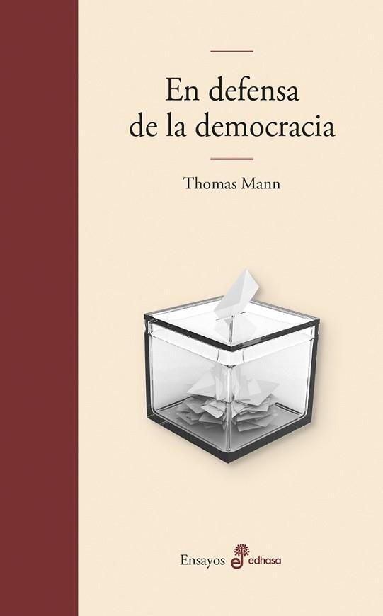 EN DEFENSA DE LA DEMOCRACIA | 9788435011907 | MANN, THOMAS | Llibreria L'Illa - Llibreria Online de Mollet - Comprar llibres online