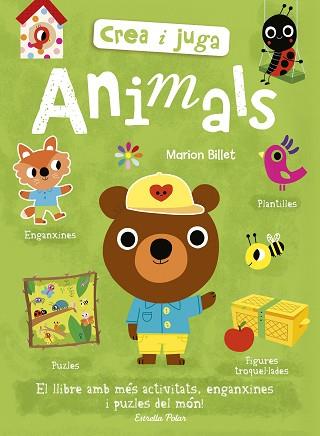 CREA I JUGA. ANIMALS | 9788491375296 | BILLET, MARION | Llibreria L'Illa - Llibreria Online de Mollet - Comprar llibres online