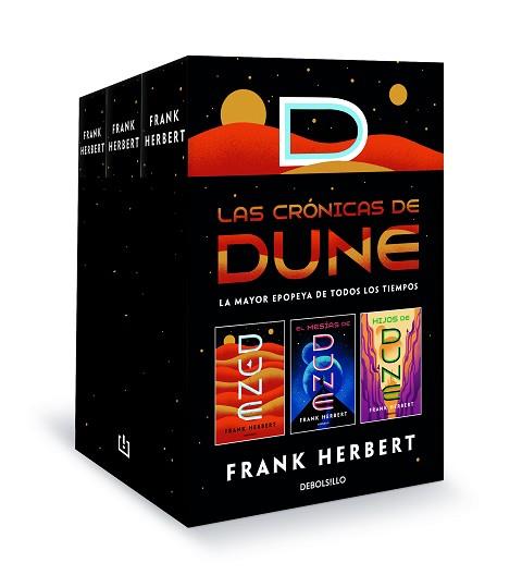 CRÓNICAS DE DUNE (PACK CON: DUNE | EL MESÍAS DE DUNE | HIJOS DE DUNE) | 9788466356985 | HERBERT, FRANK | Llibreria L'Illa - Llibreria Online de Mollet - Comprar llibres online