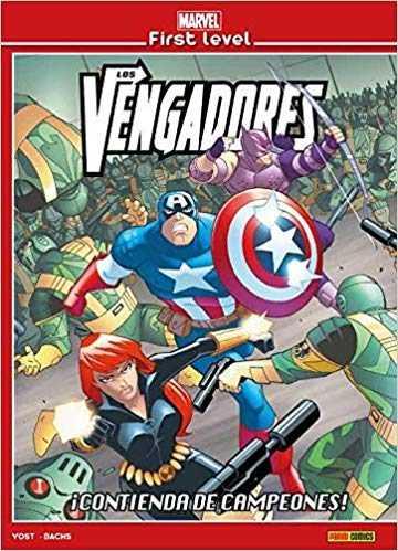 MARVEL FIRST LEVEL 06: LOS VENGADORES ¡CONTIENDA DE CAMPEONES! | 9788491677123 | YOST, CHRIS/ BACHS, RAMÓN | Llibreria L'Illa - Llibreria Online de Mollet - Comprar llibres online