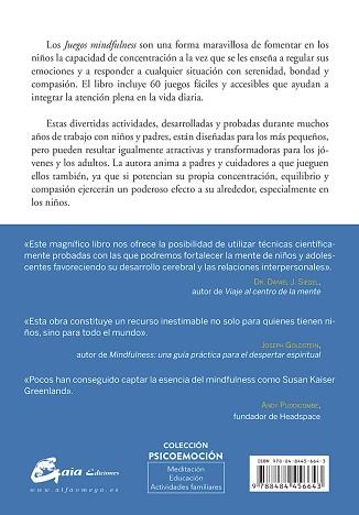 JUEGOS MINDFULNESS | 9788484456643 | KAISER GREENLAND, SUSAN | Llibreria L'Illa - Llibreria Online de Mollet - Comprar llibres online