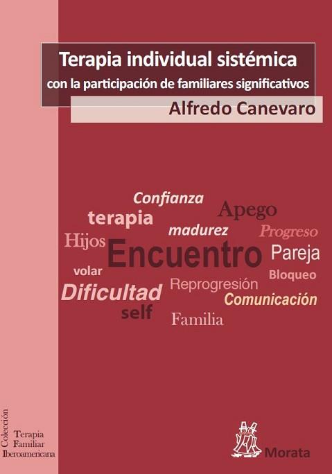 TERAPIA INDIVIDUAL SISTÉMICA CON LA PARTICIPACIÓN DE LOS FAMILIARES SIGNIFICATIV | 9788471126733 | CANEVARO, ALFREDO