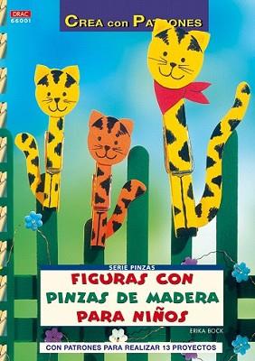 FIGURAS CON PINZAS DE MADERA PARA NIÑOS | 9788498740554 | BOCK, ERIKA | Llibreria L'Illa - Llibreria Online de Mollet - Comprar llibres online