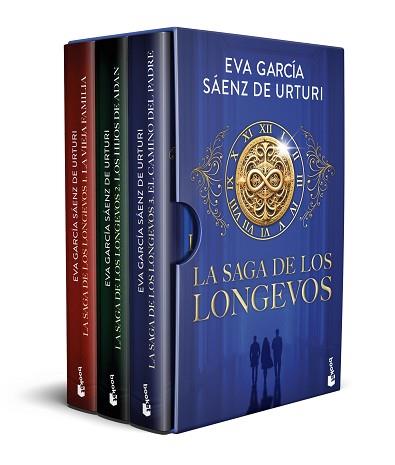 ESTUCHE LA SAGA DE LOS LONGEVOS | 9788408322603 | GARCÍA SÁENZ DE URTURI, EVA | Llibreria L'Illa - Llibreria Online de Mollet - Comprar llibres online