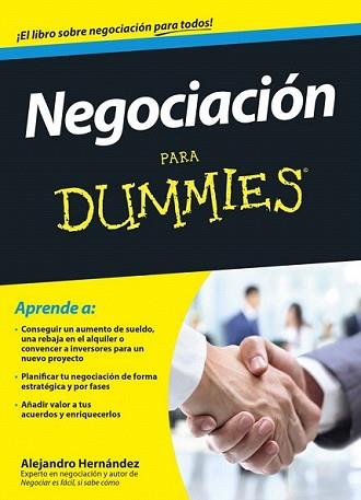 NEGOCIACIÓN PARA DUMMIES | 9788432901591 | HERNÁNDEZ, ALEJANDRO